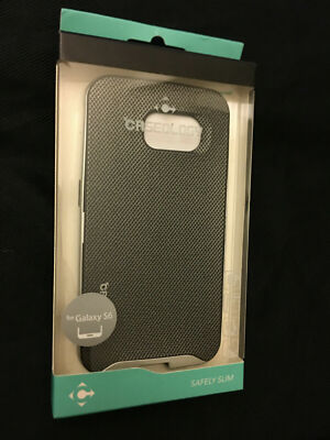 caseology safely slim for samsung galaxy s6 case black and sliver