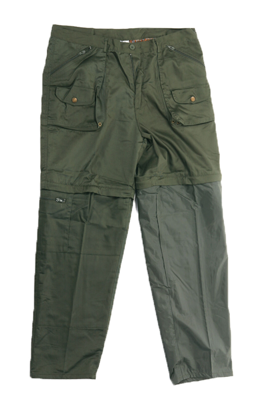 Pantalone pantaloni caccia gambale antivipera foderato pesca pioggia moto