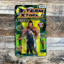 Team Xtreme KO Rambo Action Figure Fighter Ja-Ru JARU w Weapons NEW & SEALED