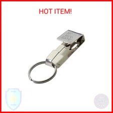 Lucky Line Key Safe Slip-On, 2” Wide Belt Key Ring - Heavy Duty Belt Key Clip, K