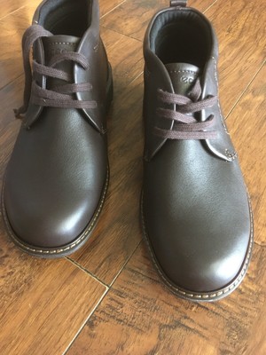 ecco waterproof turn leather boot