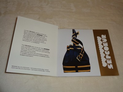 Sepcoeur Vintage Bags Belts Paris France Rare Original  display picture 1
