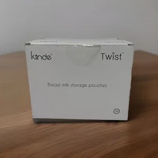 Kiinde Twist Breast Milk Bag/ Storage Pouches Singles 6oz Each 21 Count Open Box
