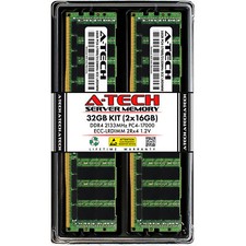 32GB 2x 16GB PC4-2133 LRDIMM Supermicro X11SDV-8C-TP8F Memory RAM