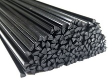 Filo per saldatura plastica PP/EPDM 4mm triangolo nero 25 aste