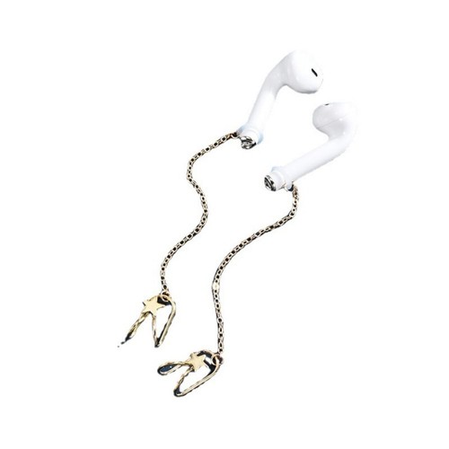 2pcs/pair Ear Decor Earphone Anti-Lost Chains Wireless Earphones Accessories - Picture 4 of 19