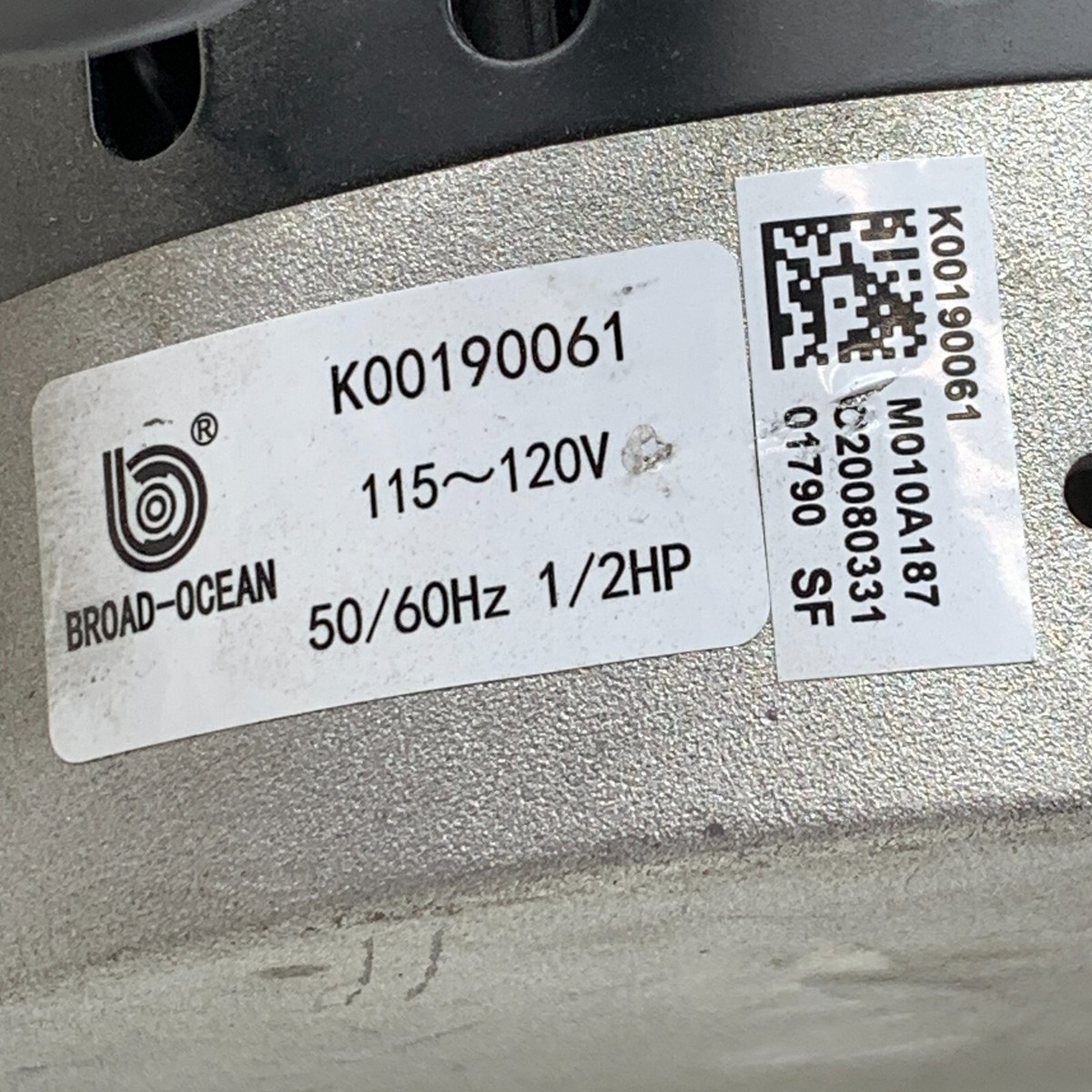 Broad Ocean K00190061 Variable Speed ECM Furnace Blower Motor