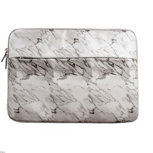 white marble laptop case