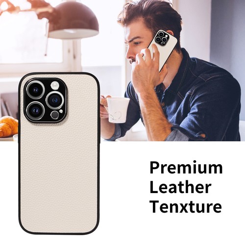 Luxury Shockproof Slim Leather Cover Case for 11 12 13 14 15 Pro Max - 第 6/19 張圖片