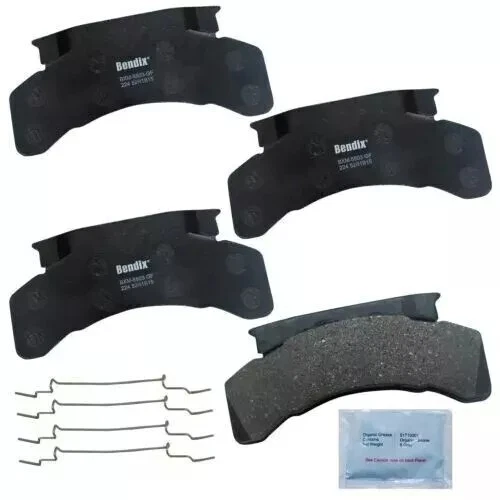 Bendix Disc Brake Pad Set Fleet Metlok Rear/Front For Chevy FORD GMC Isuzu - Image 2 of 2