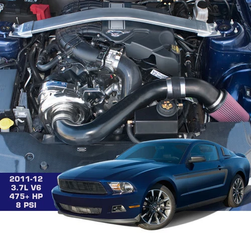 NEW Mustang V6 3.7L P1SC1 Procharger Supercharger HO No Tune Intercooled System