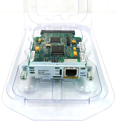 Cisco WIC-1ENET 1-Port 10BaseT Ethernet WAN Interface Card 800-09311-03 C0