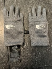 The North Face Youth Kids' Recycled Etip Gloves Heather Gray