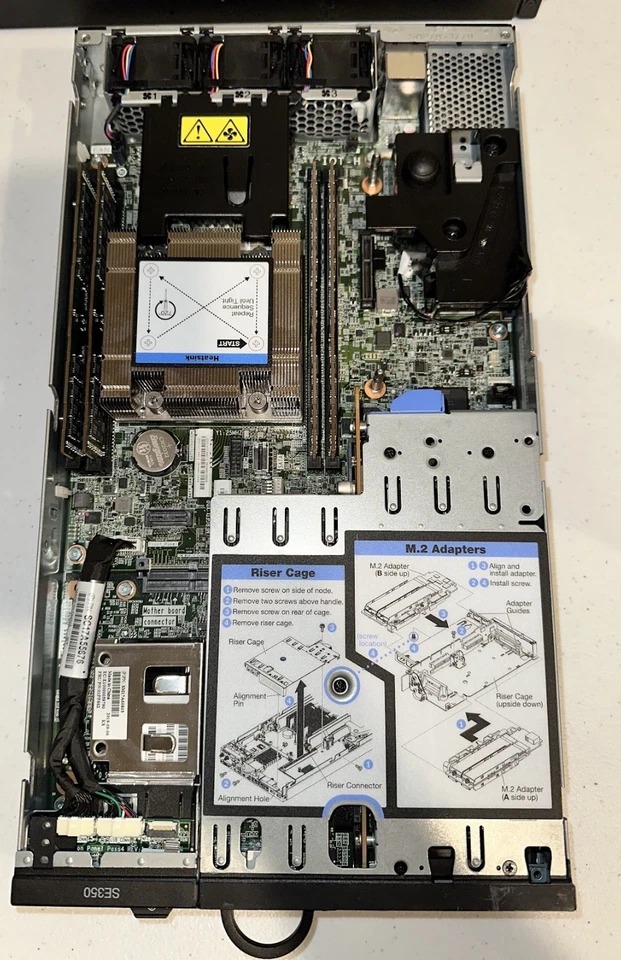 Lenovo ThinkSystem SE350 (Xeon D-2143IT, 256GB DDR4, 16TB SED NVMe *(8*2TB)) - Image 2 of 4