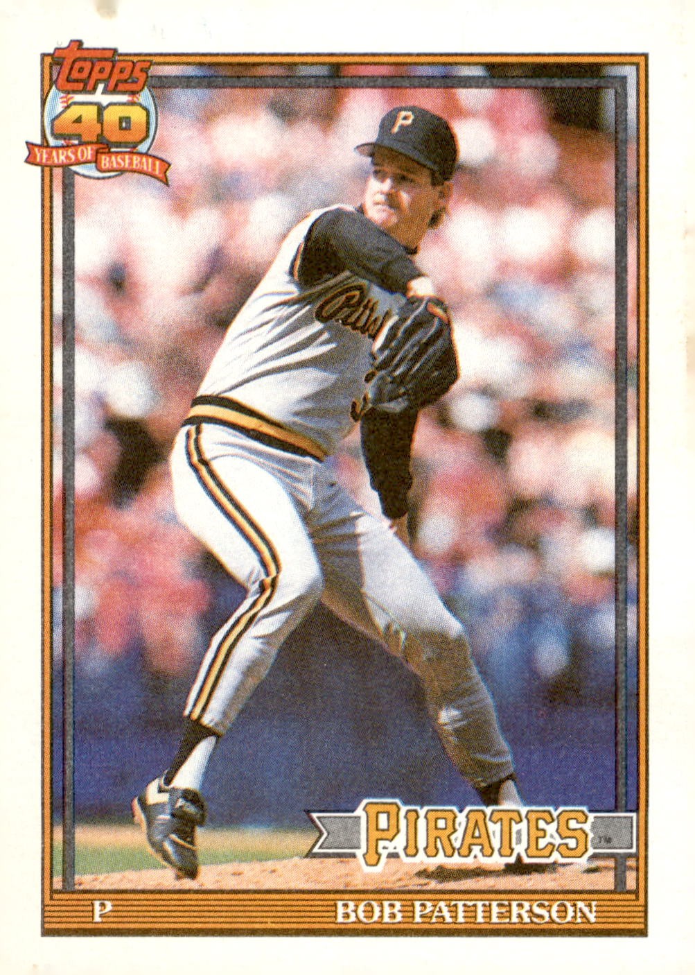 1991 Topps #479 Bob Patterson