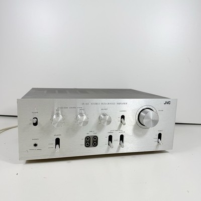 JVC-JA-S11 Vintage Vollverstärker getestet funktioniert Hifi separat chrom +++