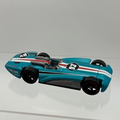 Hot Wheels GM Chevroletor türkis blau Rennwagen 03 Track Builder 1Y