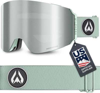 Wildhorn Roca Pro Ski Goggles - 185° FOV, Anti-Fog, 100% UV Protection