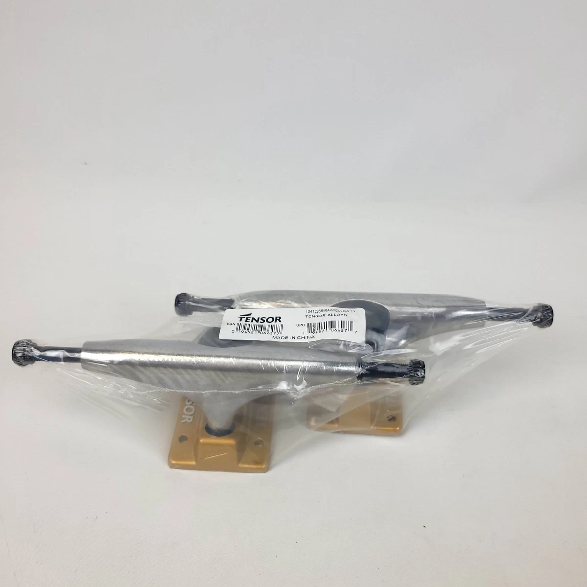 Paire De Trucks Tensor 5.25 Noir – Alliage, Neuf Sous Scellé Pour Skateboard