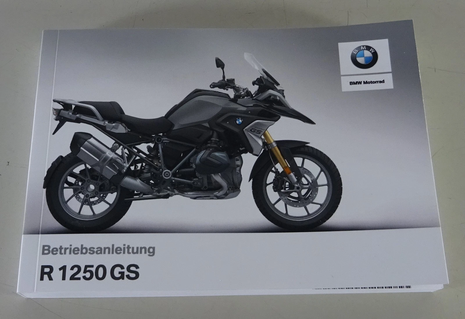 BMW R 1250 GS Owner's Manual Operating Instructions Stand 01/2019