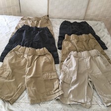 Children's Place 6 pairs cargo shorts size 8
