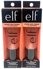 (2) e.l.f. ELF Power Grip Primer + Niacinamide New In Packaging 81517 - Clear