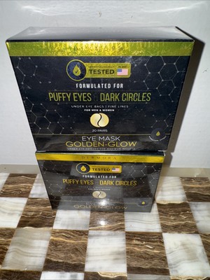2 Box Under Eye Patches (20 Pairs) - Eye Patches For Puffy Eyes And Dark Circles