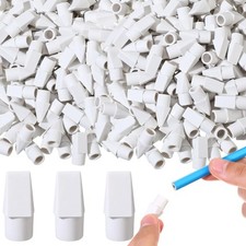 1000 Pcs Pencil Top Erasers Bulk Caps for Pencils Chisel Shape Erasers Topper...