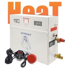 9KW Steam Generator Controller Bath Fast Pre-heat Home SPA Sauna Shower ST-135M