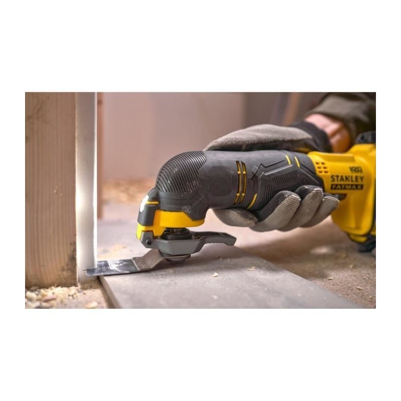 Outil oscillatoire multi-usage Stanley Fatmax 18V pour découpe précise et ponçage sans effort - 2