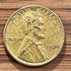 1938-P Lincoln Wheat Cent Monster Woody Error Wood Grain Improper Alloy Mix