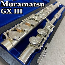 Muramatsu Flute Muramatsu Flute GX  Silver body Current model Pin top arm