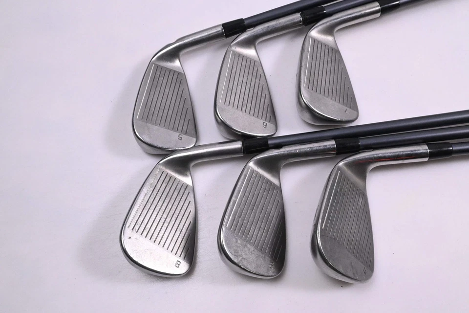 Left Hand Ping i-Series E1 Irons / 5-PW / Green Dot / Senior Flex Ping CFS 65 - Image 3 of 4