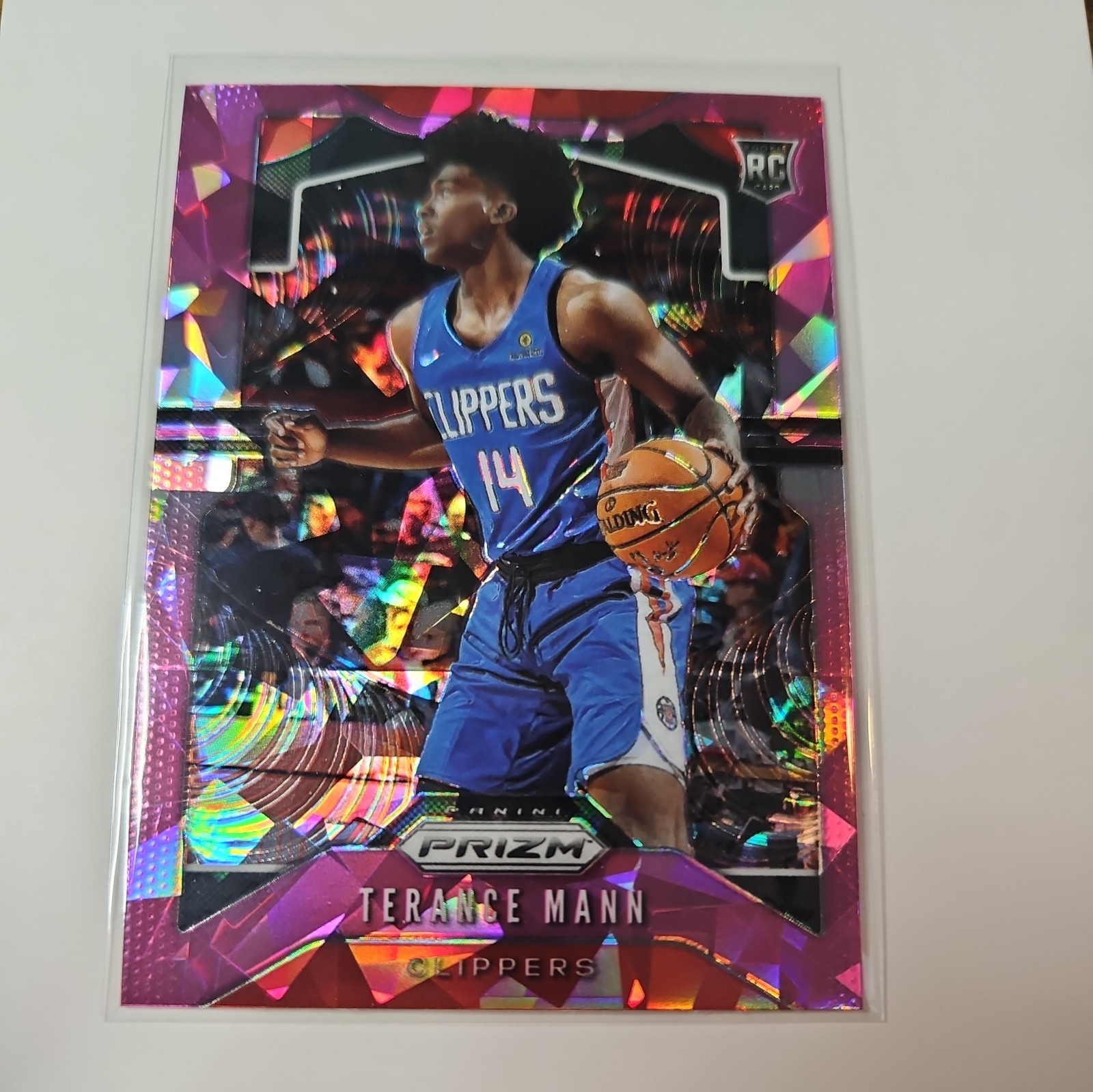 2019-20 Panini Prizm - Rookie Terance Mann #296 Pink Ice Prizm (RC) 🔥 🏀