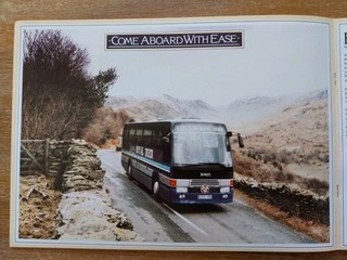 Rar! Prestige Bus Prospekt LEYLAND Royal Tiger Doyen Reisebus