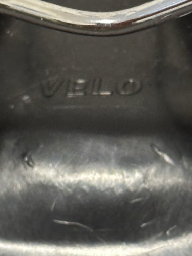DE COLECCIÓN NUEVO VELO CUERO MARRÓN BICICLETA SILLÍN ASIENTO 11" L x 7" W - Imagen 8 de 9
