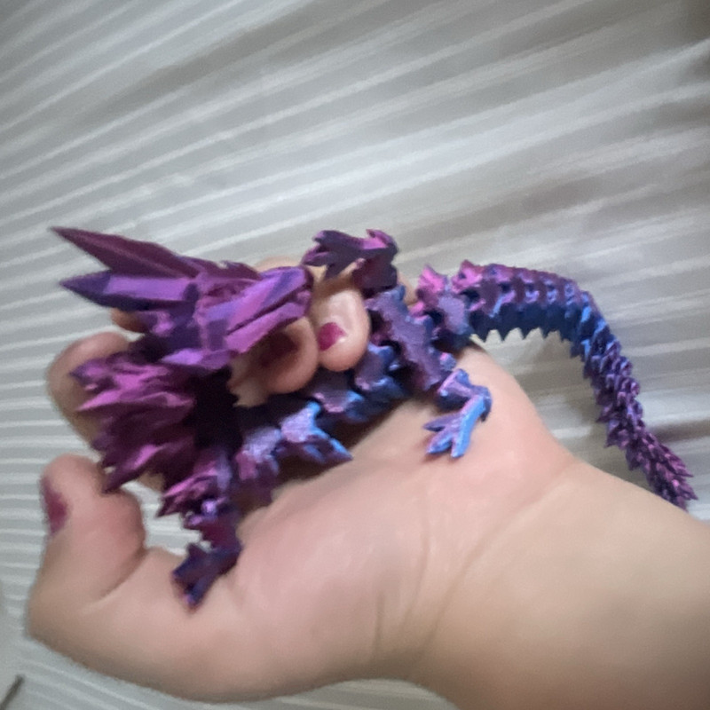 3d printed dragon (no egg, only dragon)