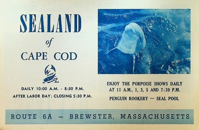 Sealand of Cape Cod Brochure Brewster Massachusetts