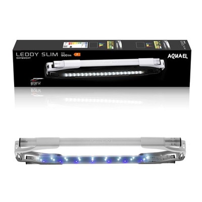 Aquael Leddy SLIM Sunny weiß 10W 50-70cm Day&Night 2.0 Aquarium LED Beleuchtung