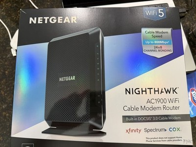Barely Used Cable Modem & Router