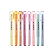 Diversebee Bible Highlighters And Pens No Bleed, 8 Pack Assorted Colors Gel High