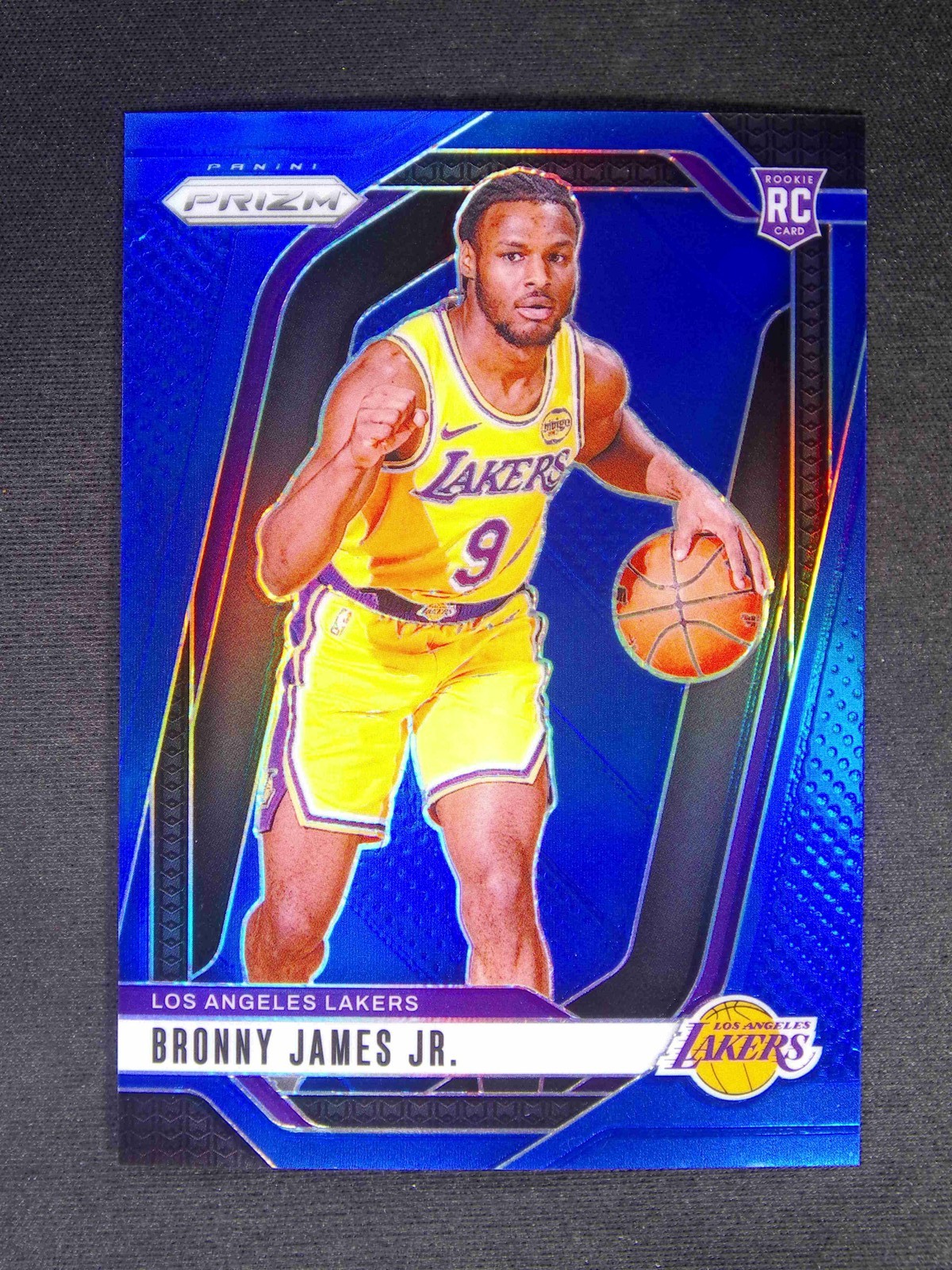 2024-25 Panini Prizm Bronny James Jr. #243 RC Blue /199