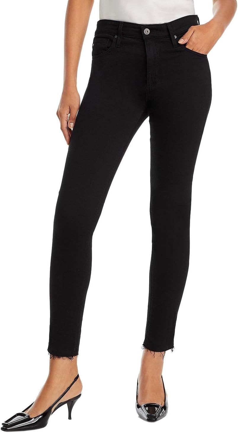 AG Adriano Goldschmied Women's Farrah High Rise Skinny Ankle Jeans, 31,Black Ink