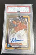 2024 Bowman Chrome - Prospect Auto Pascanel Ferreras #CPA-PF Gold Shimmer /50