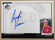 1999 Upper Deck SP Top Prospects AUTO - Austin Kearns #AK