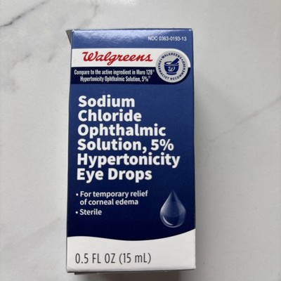 Walgreens Lubricant Eye Drops - Restorative Performance 0.5 oz Exp 2/27