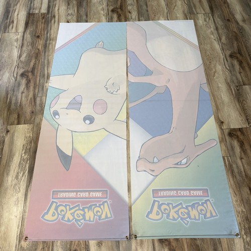 Pokémon Silver Tempest Charizard & Pikachu Promo Fabric Banner Set 6’x2’ - Bild 18 von 22