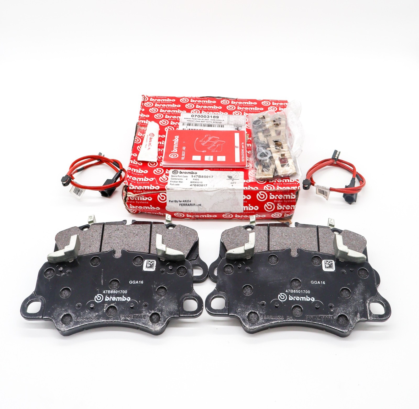 Ferrari LaFerrari Front Brake Pads Set 70003189 - Genuine
