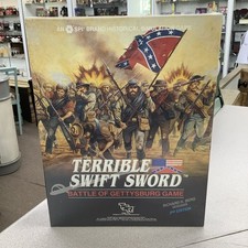 Terrible Swift Sword: Battle of Gettysburg Game 2nd Edition by