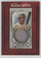 2022 Topps Allen & Ginter Mini Framed Relics Juan Soto #MFR-JSO